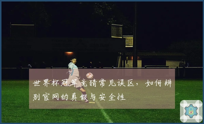 世界杯冠军竞猜常见误区，如何辨别官网的真假与安全性